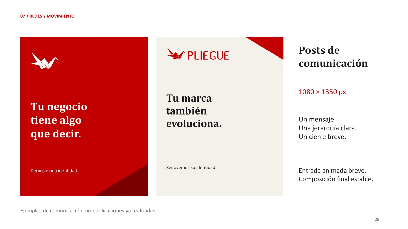 Pliegue: aplicaciones para redes sociales